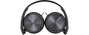 Sony MDR-ZX310AP Casque Audio Diadema Noir Pliable avec Microphone et Filaire Jack 3,5 mm