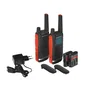 Motorola TLKR T82 Talkie-Walkie 10 km Coque Renforcée IPX2 16 Canaux Autonomie 18h