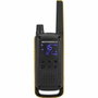 Motorola T82 Extreme Quad Pack de 4 Talkie-walkies Noir, Jaune et Orange
