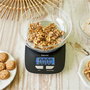 Beurer KS-25 Balance de cuisine électronique avec bol de 1,2 L et fonction tare - Affichage LCD en grammes/onces