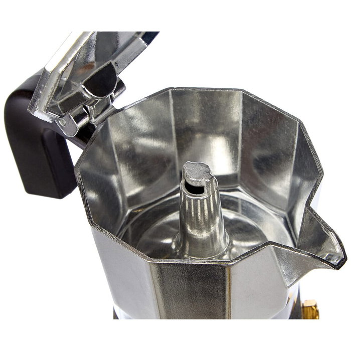 Cafetière Italienne Monix Braisogona_M620001 Argenté 1 Tasse