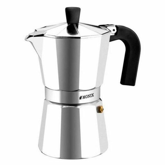 Cafetière Italienne Monix Braisogona_M620001 Argenté 1 Tasse
