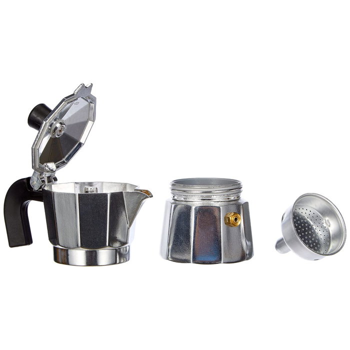 Cafetière Italienne Monix Braisogona_M620001 Argenté 1 Tasse