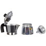 Cafetière Italienne Monix Braisogona_M620001 Argenté 1 Tasse