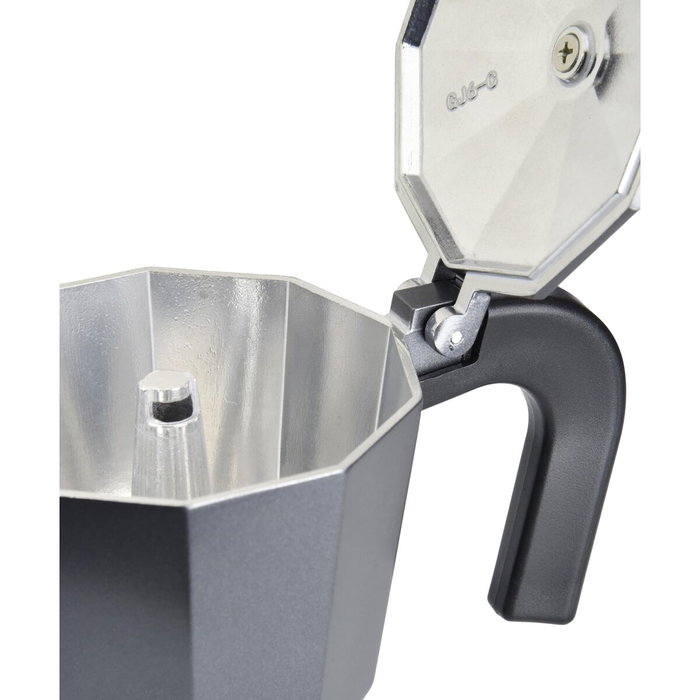 Cafetière Italienne Monix Braisogona_M640006 Noir 6 Tasses
