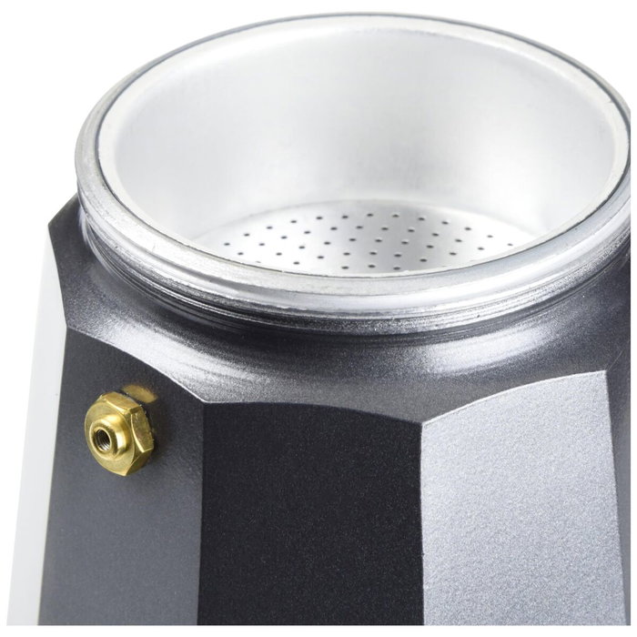 Cafetière Italienne Monix Braisogona_M640006 Noir 6 Tasses