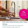 Brita - Cartouche Disc - Pack de 3 filtres, 1 mois de filtration par filtre - Réduction du chlore et du calcaire - Compatible fill&go et fill&serve