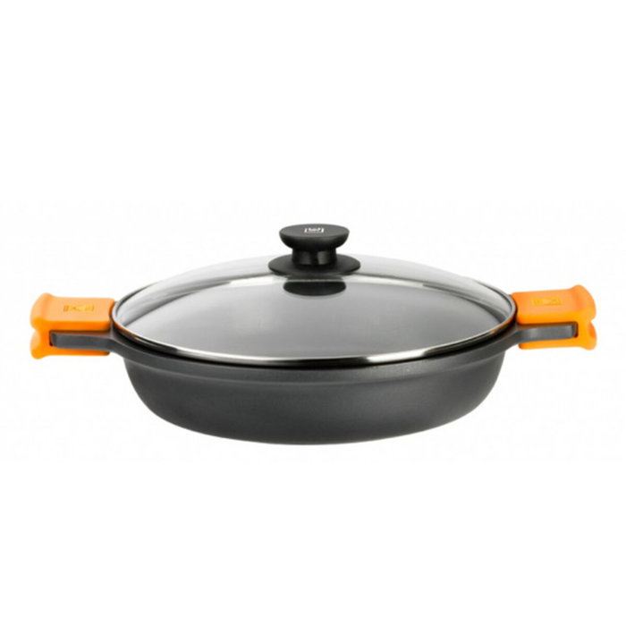 Casserole avec Couvercle en Verre BRA A270540 Noir 9 L (1 Unité) Casserole avec Couvercle en Verre BRA A270540 Noir 9 L (1 Unité)