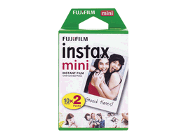Fujifilm 16567828 - Papier photo instantané Instax Mini, 20 expositions, blanc