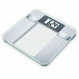 Beurer BG-13 Balance Numérique de Salle de Bain en Verre Argent