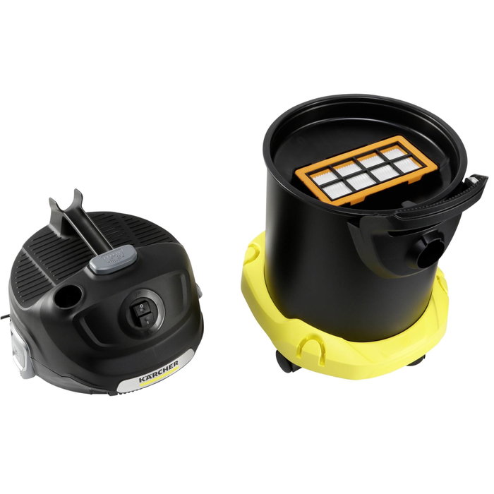 Kärcher AD 4 Premium Aspirateur de cendres et poussières, 17 L, Noir/Jaune Kärcher AD 4 Premium Aspirateur de cendres et poussières, 17 L, Noir/Jaune