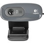 Logitech C270 HD Webcam 720p 3 MP Gris/Gris foncé