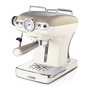 Ariete 1389/13 Cafetière Espresso Vintage Beige - Porta-filtre dual, 900 W, 9 L, pour café moulu ou en dosette