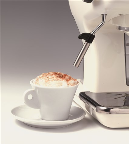 Ariete 1389/13 Cafetière Espresso Vintage Beige - Porta-filtre dual, 900 W, 9 L, pour café moulu ou en dosette