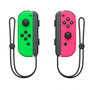 Nintendo Joy-Con Paire Vert Néon et Rose Néon