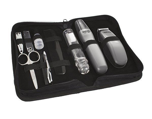 Wahl 9962-1816 Recortadora + Recortadora de Nariz, Orejas y Cejas Travel Kit