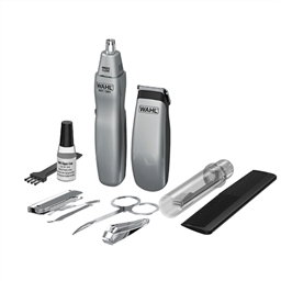 Wahl 9962-1816 Recortadora + Recortadora de Nariz, Orejas y Cejas Travel Kit