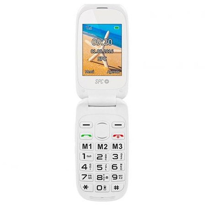 Téléphone portable pour personnes âgées SPC Blanc Téléphone portable pour personnes âgées SPC Blanc