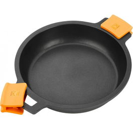Casserole avec Couvercle en Verre BRA Braisogona_A270520 Noir Ø 20 cm 1,5 L