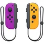Nintendo Joy-Con - Paire de manettes sans fil pour Nintendo Switch, couleurs Violet Néon et Orange Néon