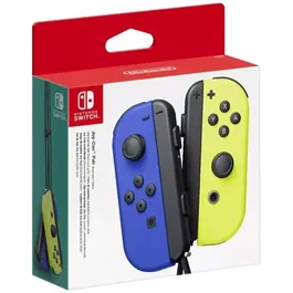Nintendo Joy-Con, manettes pour Nintendo Switch, paire de manettes Bleu Néon et Jaune Néon, compatibles mode portable et multijoueur