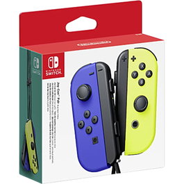 Nintendo Paire de manettes Joy-Con Bleu & Jaune Néon