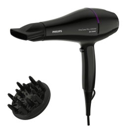 Philips Drycare Advanced Pro, Sèche-cheveux Professionnel 2200W, Moteur AC, Ionique, Air Froid, Noir