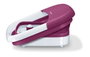 Beurer FB-30 Baquet d'Hydromassage de Pieds Pliable - Massage Vibratoire avec Bains à Bulles, Température Réglable et Lumières Infrarouges pour Relaxation