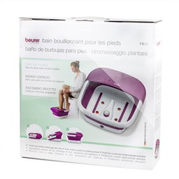Beurer FB-30 Baquet d'Hydromassage de Pieds Pliable - Massage Vibratoire avec Bains à Bulles, Température Réglable et Lumières Infrarouges pour Relaxation Beurer FB-30 Baquet d'Hydromassage de Pieds Pliable - Massage Vibratoire avec Bains à Bulles, Température Réglable et Lumières Infrarouges pour Relaxation