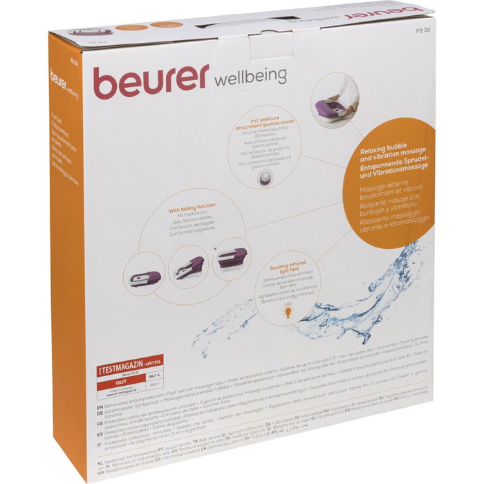 Beurer FB 30 Hydromassage de pieds pliable