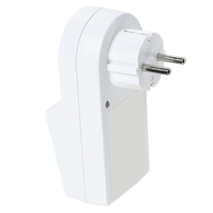 Silver Electronic Programateur Numérique Semanal 3600 W avec Fonction Vacances Blanc