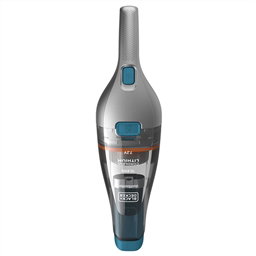 Black+Decker NVC-215-WA Aspirateur Main Cyclonique sans Fil 7.2V Li-ion avec Technologie Grab&Go, Boquille Longue et Réservoir Translucide