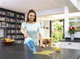 Black+Decker WDC-115-WA Aspirateur Main Inalámbrico Sans Fil, 3.6V Lithium, Aspire Solides et Liquides, Technologie Grab & Go, Dépôt Translucide