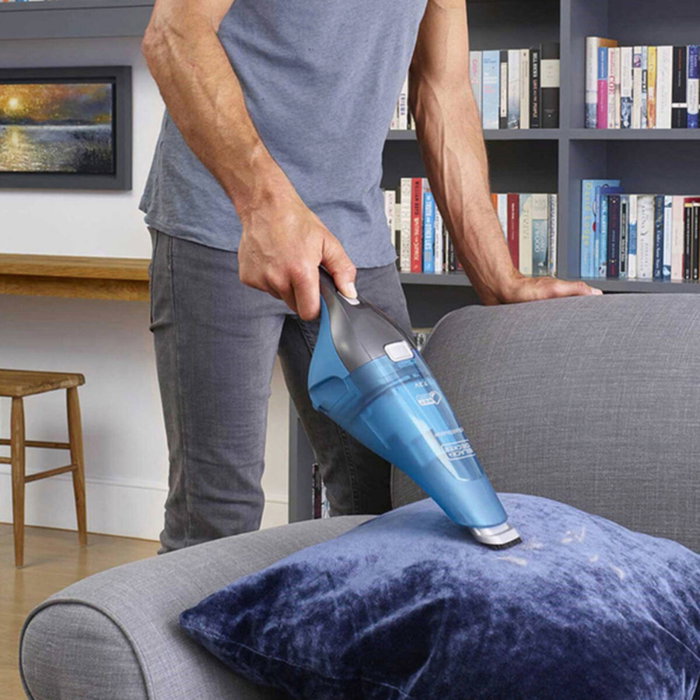 Black+Decker WDC215WA-QW Dustbuster Lithium - Bleu/titanium