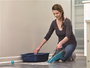 Black+Decker Aspirateur Main sans Fil WDA-320-J Dustbuster, Lithium 10.8V, Aspire Poussière et Liquides, Design Ergonomique avec Dépôt Translucide