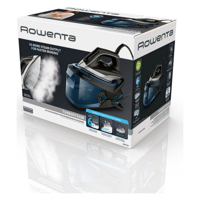 Fer à repasser générateur de vapeur Rowenta VR8322F0 1,7 L 6,5 bar 2600W 2600 W Métal Acier Fer à repasser générateur de vapeur Rowenta VR8322F0 1,7 L 6,5 bar 2600W 2600 W Métal Acier