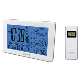 Station Météorologique Multifonction Denver Electronics 117160000070 Blanc Noir