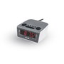 Elbe CR-932 Réveil Radio Numérique avec Affichage LED 7 cm (15 cm), Alarme FM/AM, Mémoire 20 Stations, Snooze et Fonction Sleep
