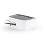Elbe CR-932 Réveil Radio Numérique avec Affichage LED 7 cm (15 cm), Alarme FM/AM, Mémoire 20 Stations, Snooze et Fonction Sleep