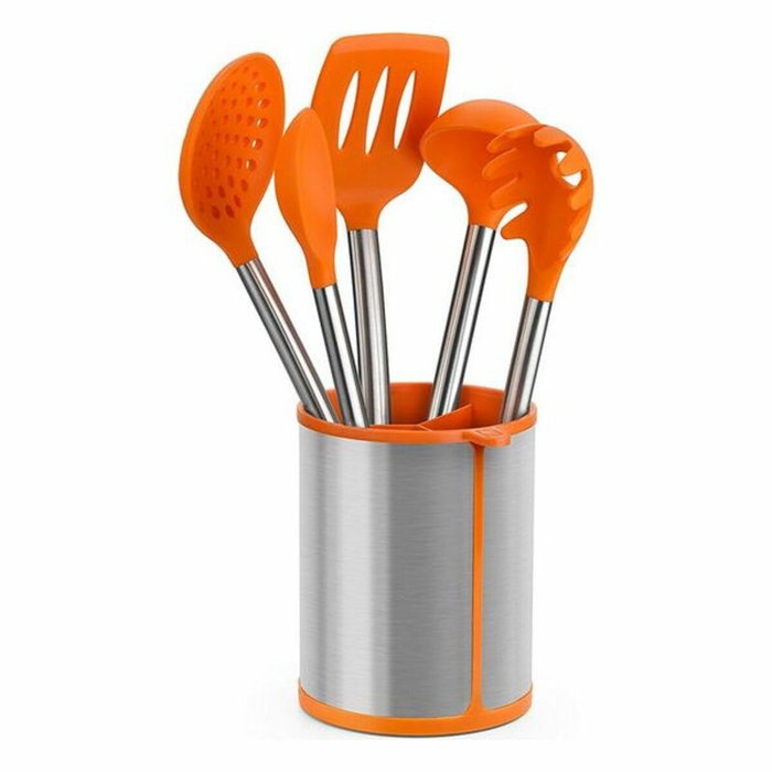 Set d'Ustensiles de Cuisine BRA A195011 Orange (6 pcs) Set d'Ustensiles de Cuisine BRA A195011 Orange (6 pcs)