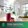 Philips Mixeur plongeant ProMix Daily Série 3000 650W Blanc - Technologie de mixage avancée, design anti-éclaboussures et ergonomique - Avec accessoire bol