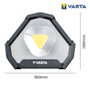 Varta Work Flex Stadium Lampe de travail LED 1450 lm COB rechargeable IP54