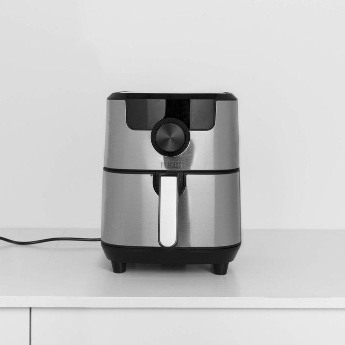 Friteuse à Air Princess 01.182033.01.001 1500 W Noir Argenté 4,5 L Friteuse à Air Princess 01.182033.01.001 1500 W Noir Argenté 4,5 L