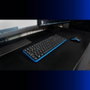 Elbe PTR-101 Pack clavier et souris sans fil Bleu-Noir