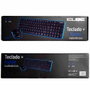 Elbe PTR-101 Pack clavier et souris sans fil Bleu-Noir
