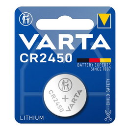 Varta CR2450 Pile bouton lithium 3 V Ø24,5 x 5,0 mm blister 1 pièce