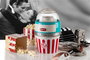 Ariete 2957/01 - Machine à pop-corn Party Time Big Popper bleue - Machine retro - Préparez des pop-corn naturels au maïs en quelques minutes