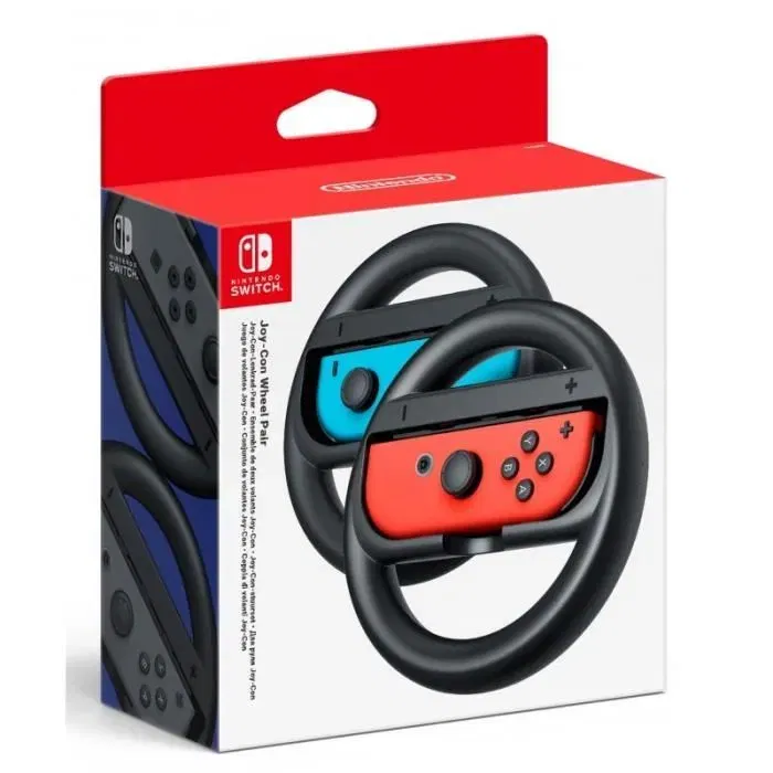 Nintendo - Volant pour manette Joy-Con (L ou R) - Accessoire de jeu de course pour Nintendo Switch