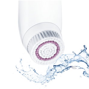 Beurer FC-45 Brosse Nettoyante Visage - 2 Vitesses, Nettoyage Profond 4x Plus Efficace, Utilisable sous l'Eau, Améliore la Circulation