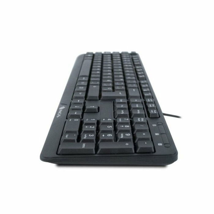 Clavier NGS NGS-KEYBOARD-0344 Noir Espagnol Qwerty Clavier NGS NGS-KEYBOARD-0344 Noir Espagnol Qwerty